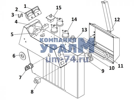 Пульт управления правый 321.32.02.000